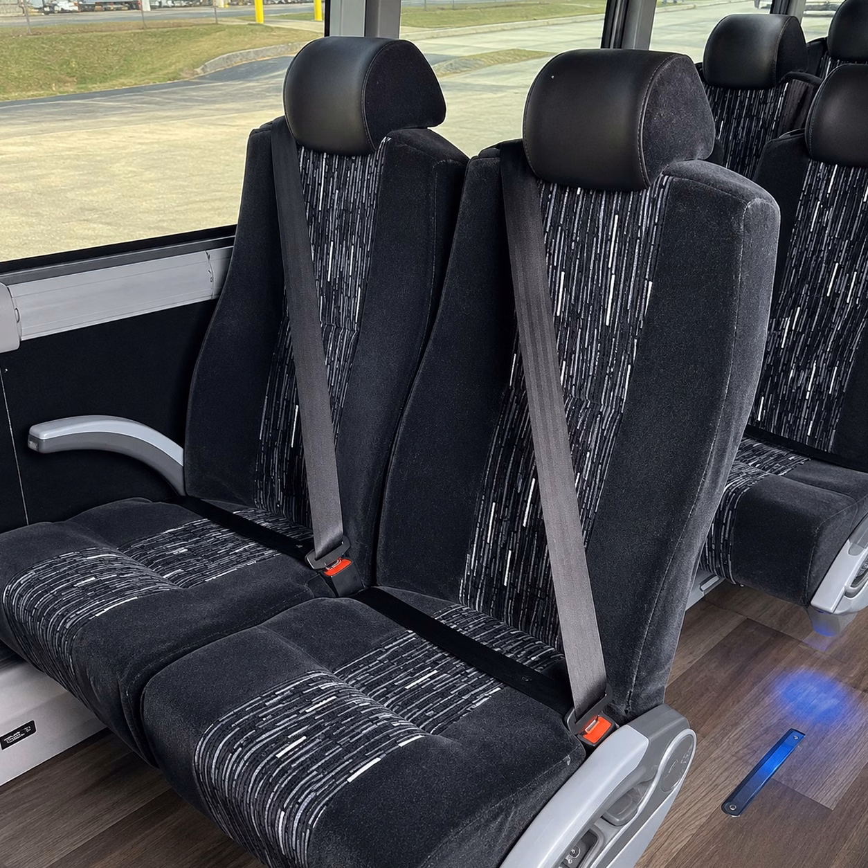 how bus type and size change charter bus rental prices in elizabeth new jersey