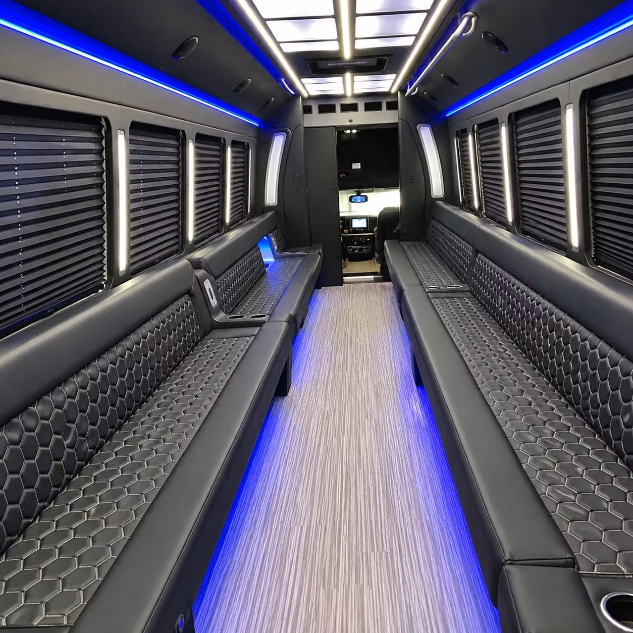 party bus interior