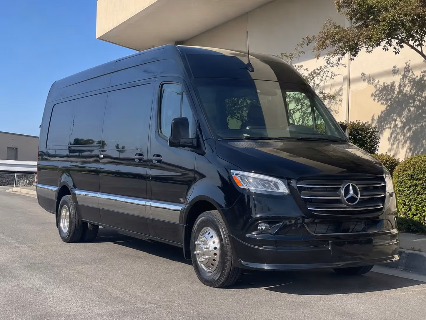 sprinter van with driver